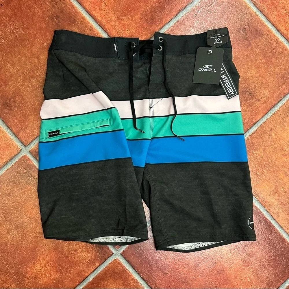 NWT ONeill Hyperfreak Heist Line 19'' Boardshorts